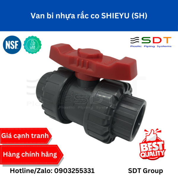 Van bi nhựa rắc co SHIEYU (SH)