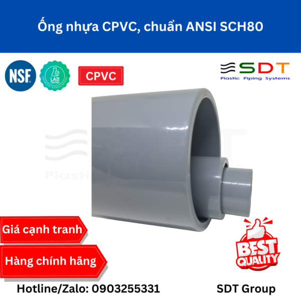 Ống Nhựa CPVC SCH80 - SHIEYU (DFP)
