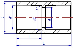 Măng sông nhựa UPVC SCH80 - SHIEYU (DFP)