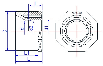 Nối giảm nhựa UPVC SCH80 - SHIEYU (DFP)