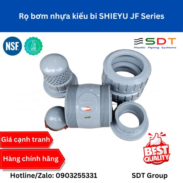 Rọ bơm nhựa kiểu bi SHIEYU JF Series