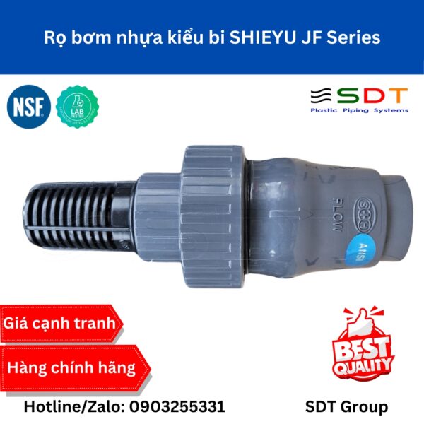 Rọ bơm nhựa kiểu bi SHIEYU JF Series