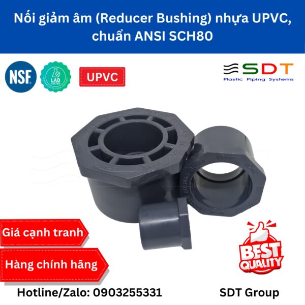 Nối giảm nhựa UPVC SCH80 - SHIEYU (DFP)
