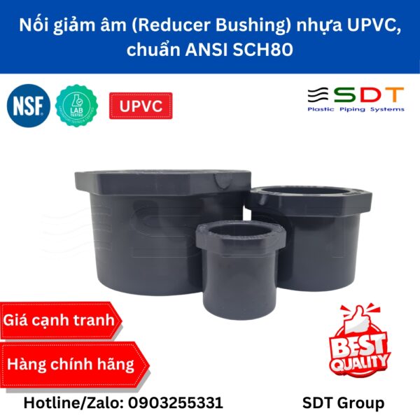 Nối giảm nhựa UPVC SCH80 - SHIEYU (DFP)