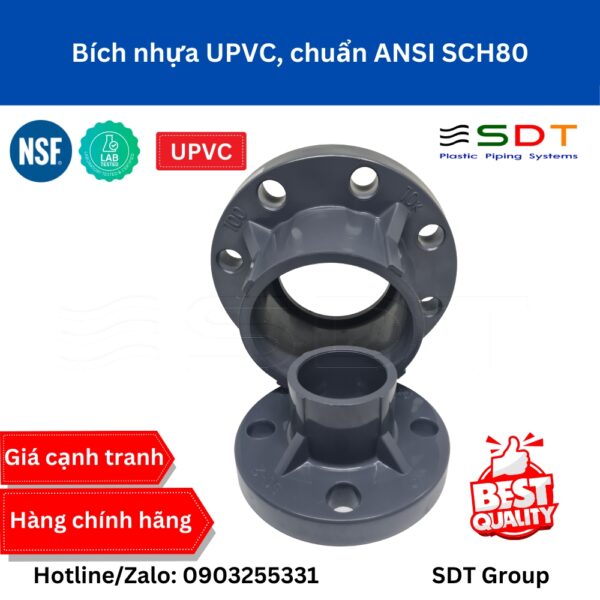 Bích nhựa UPVC chuyển đổi ANSI-JIS - SHIEYU (DFP)