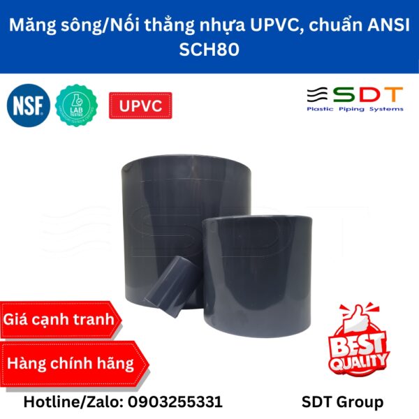Măng sông nhựa UPVC SCH80 - SHIEYU (DFP)