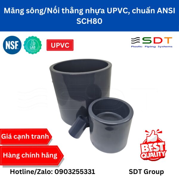 Măng sông nhựa UPVC SCH80 - SHIEYU (DFP)