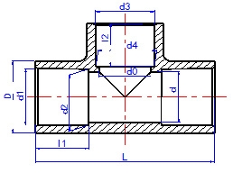 Tê giảm nhựa UPVC SCH80 - SHIEYU (DFP)