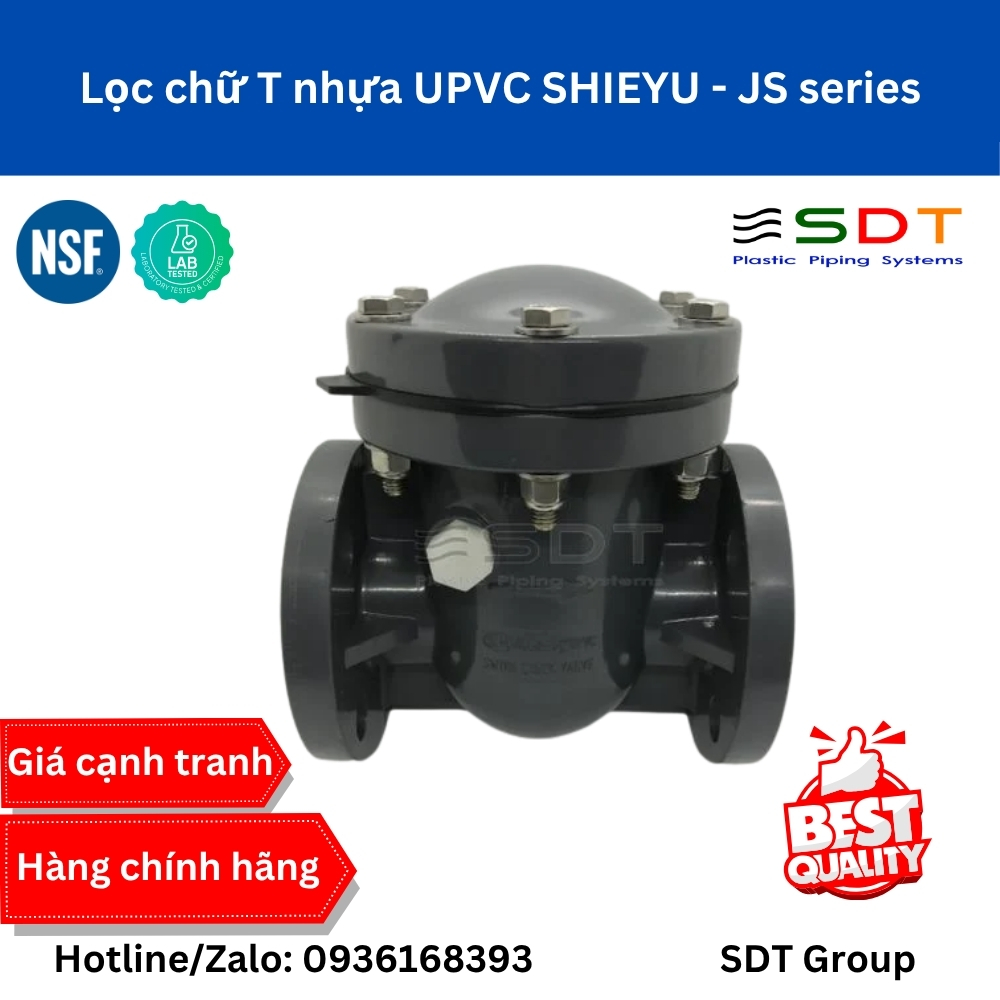 Lọc chữ T nhựa hãng SHIEYU - JS Series Lọc chữ T nhựa hãng SHIEYU - JS Series