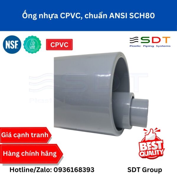 Ống Nhựa CPVC SCH80 - SHIEYU (DFP)