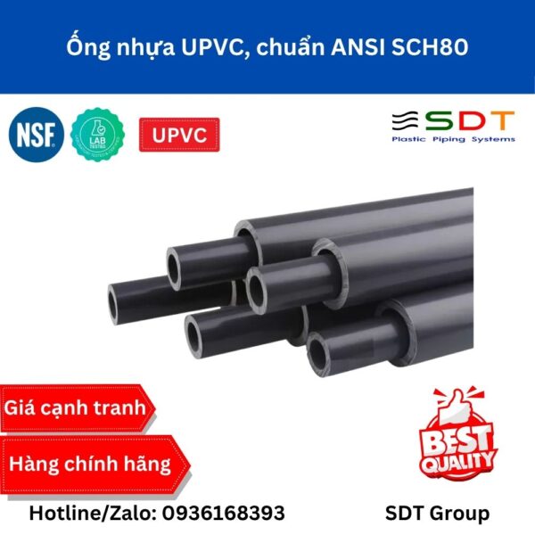 Ống Nhựa UPVC SCH80 - SHIEYU (DFP)